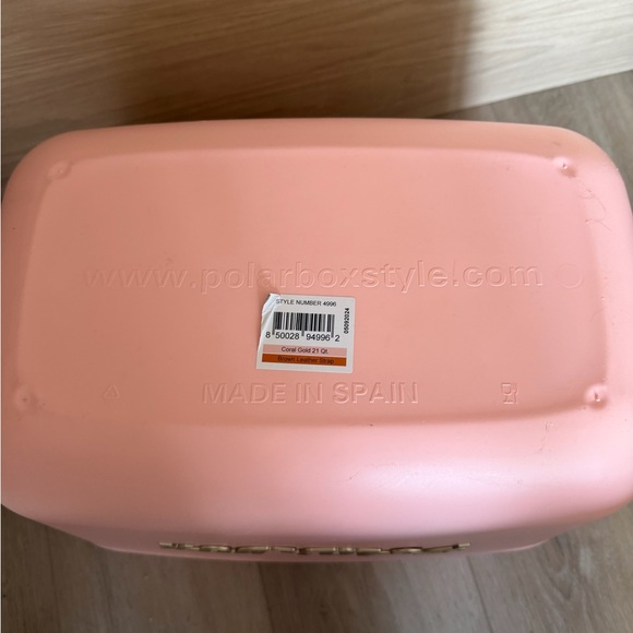 Polarbox 21 Quart Cooler Pink Coral Gold - Picture 6 of 8